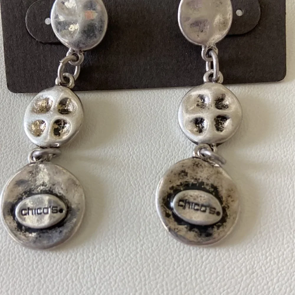 Chico’s Silver Brass color NWT